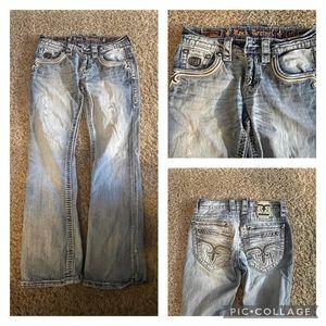 Men’s Rock Revival jeans. size 30/32.